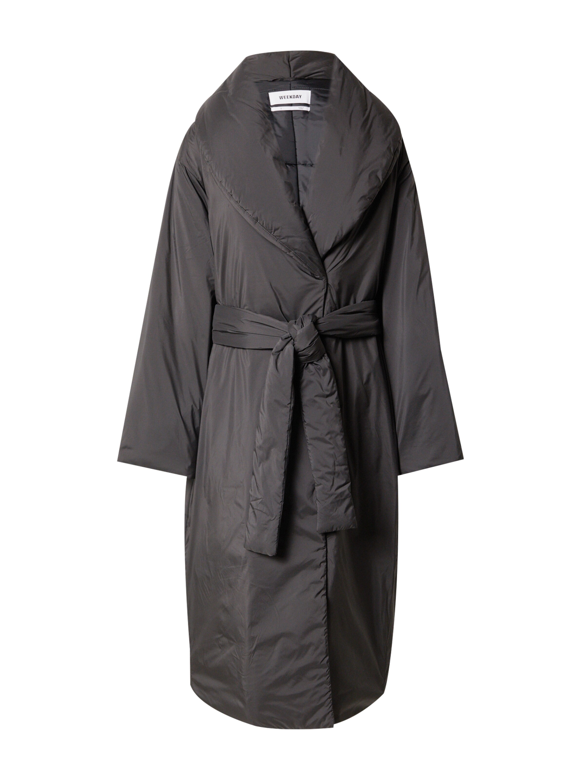 WEEKDAY Winter coat 'Zyan' in Black: front