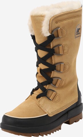 SOREL Snowboots 'TORINO' in Geel: voorkant