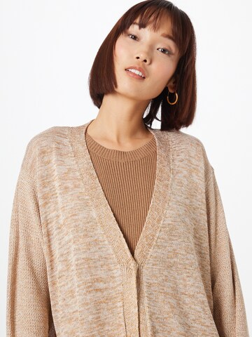 UNITED COLORS OF BENETTON Knit Cardigan in Beige