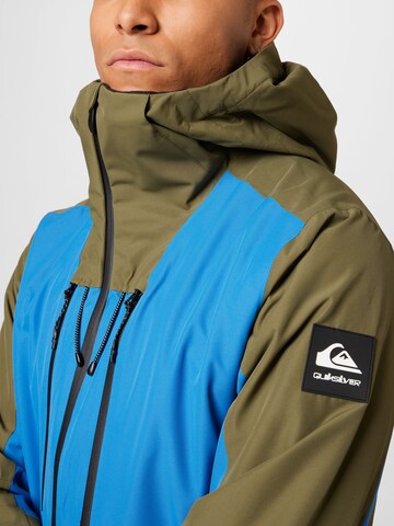 Geacă outdoor 'MULDROW' de la QUIKSILVER pe verde