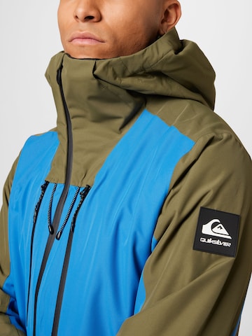 QUIKSILVER Outdoorová bunda 'MULDROW' – zelená