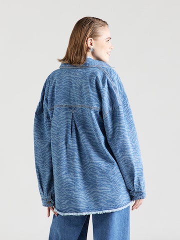 PULZ Jeans Jacke 'AMALA' in Blau