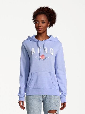 AÉROPOSTALE Sweatshirt in Blue: front