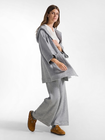 DEHA Wide leg Trousers in Grey: front