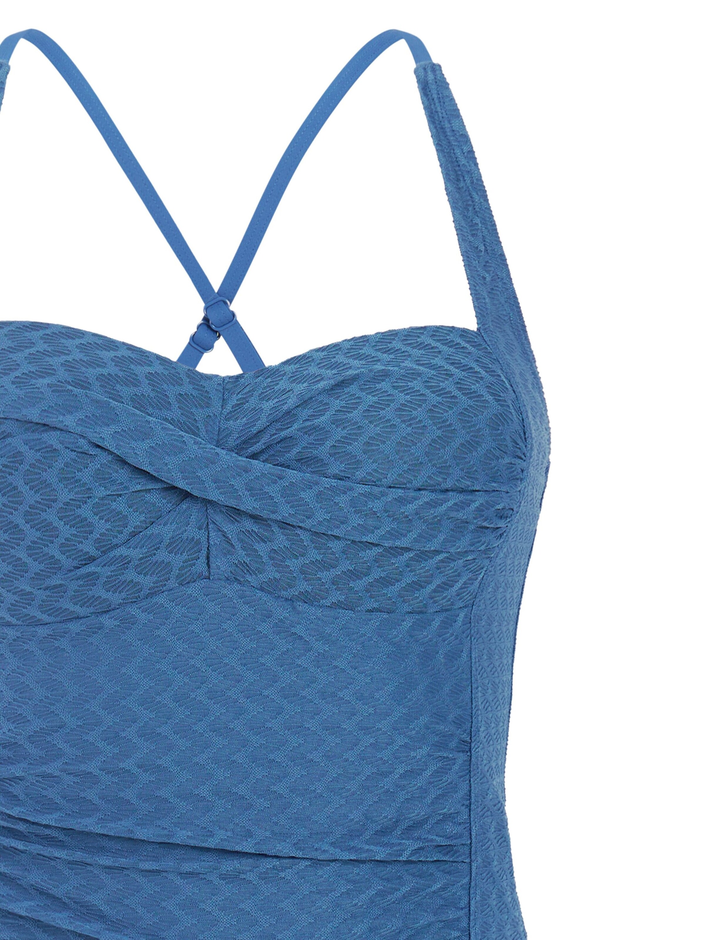 PROTEST Tankinitop 'MIXLusci' in Blauw
