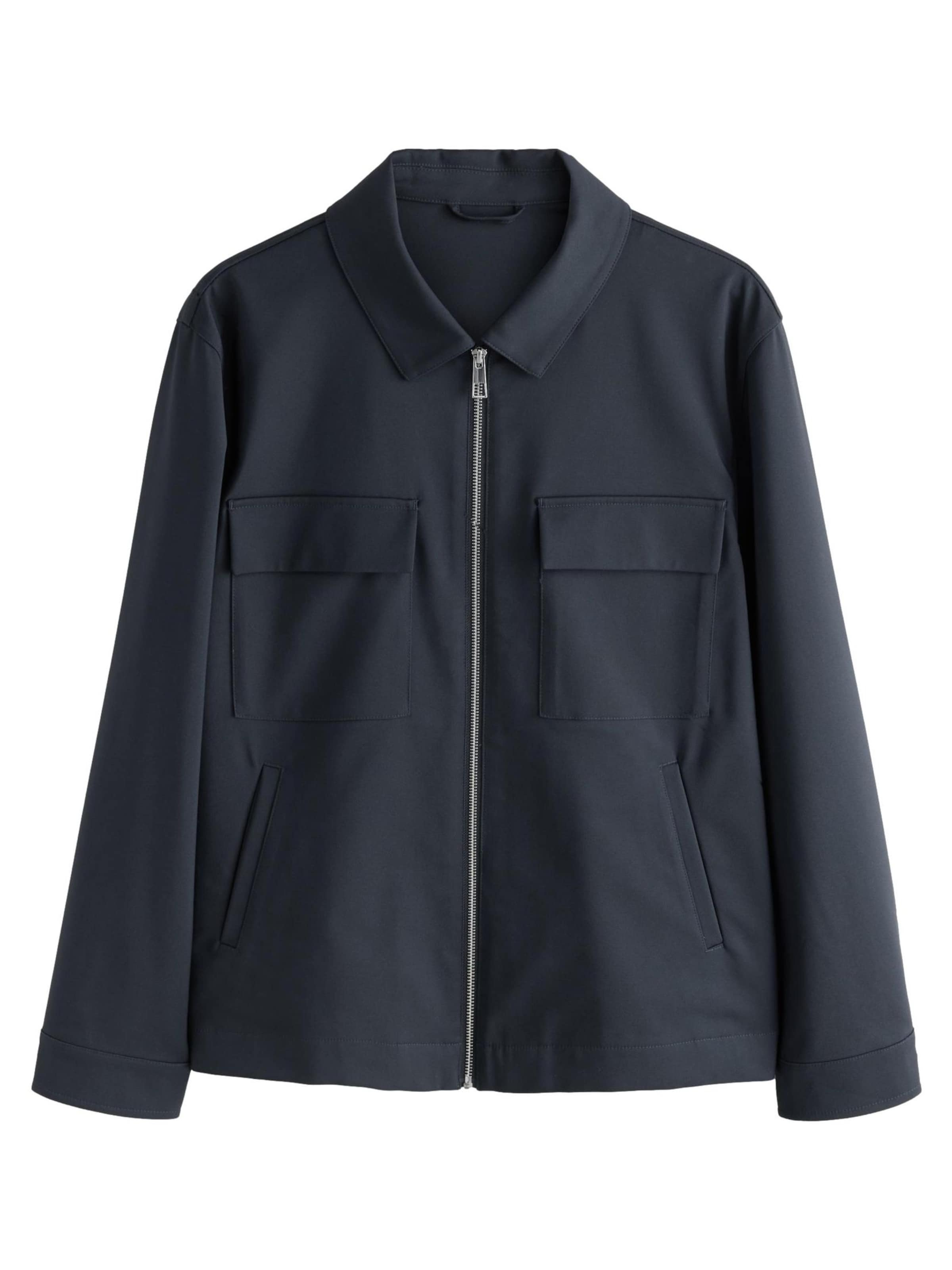 Next Преходно яке в синьо: отпред