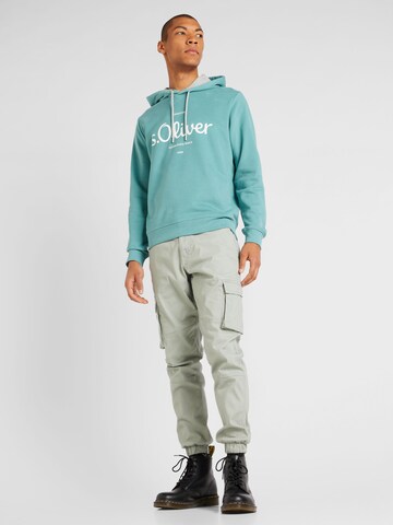 s.Oliver Sweatshirt in Grün