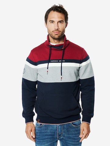 Felpa di KOROSHI in rosso: frontale