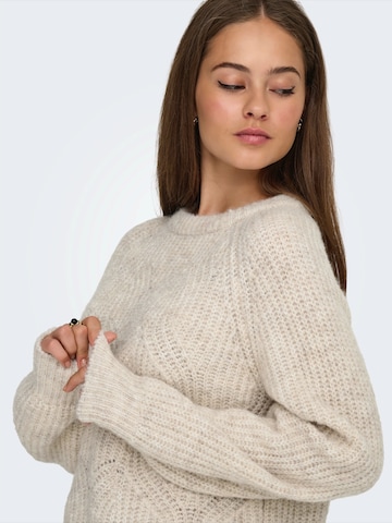 ONLY Sweter 'ONLGILA' w kolorze szary