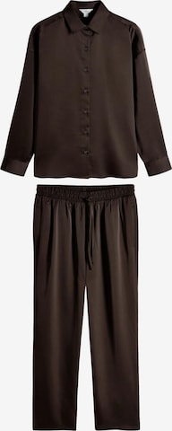 ruda The Set Moteriškas kostiumėlis su kelnėmis: priekis