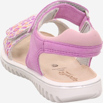 SUPERFIT Sandalen 'SPARKLE' in Lila