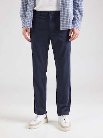 BOSS Regular Chino in Blauw: voorkant