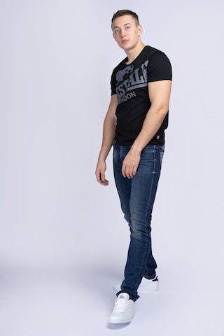 LONSDALE T-Shirt in Schwarz