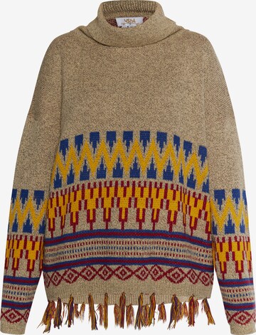 usha FESTIVAL Pullover in Beige: predná strana