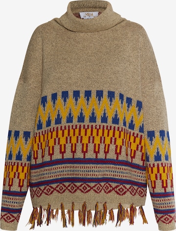 Pull-over usha FESTIVAL en beige : devant