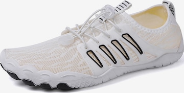 DOTALES Sneaker low 'DOTALES - SlipStep Barfußschuhe' in Weiß: Vorderseite