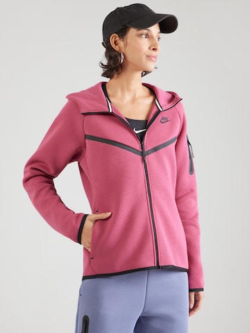 Nike Sportswear Sweatjakke 'TCH FLC 2' i pink: forside