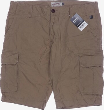 Petrol Industries Shorts in 34 in Brown: front