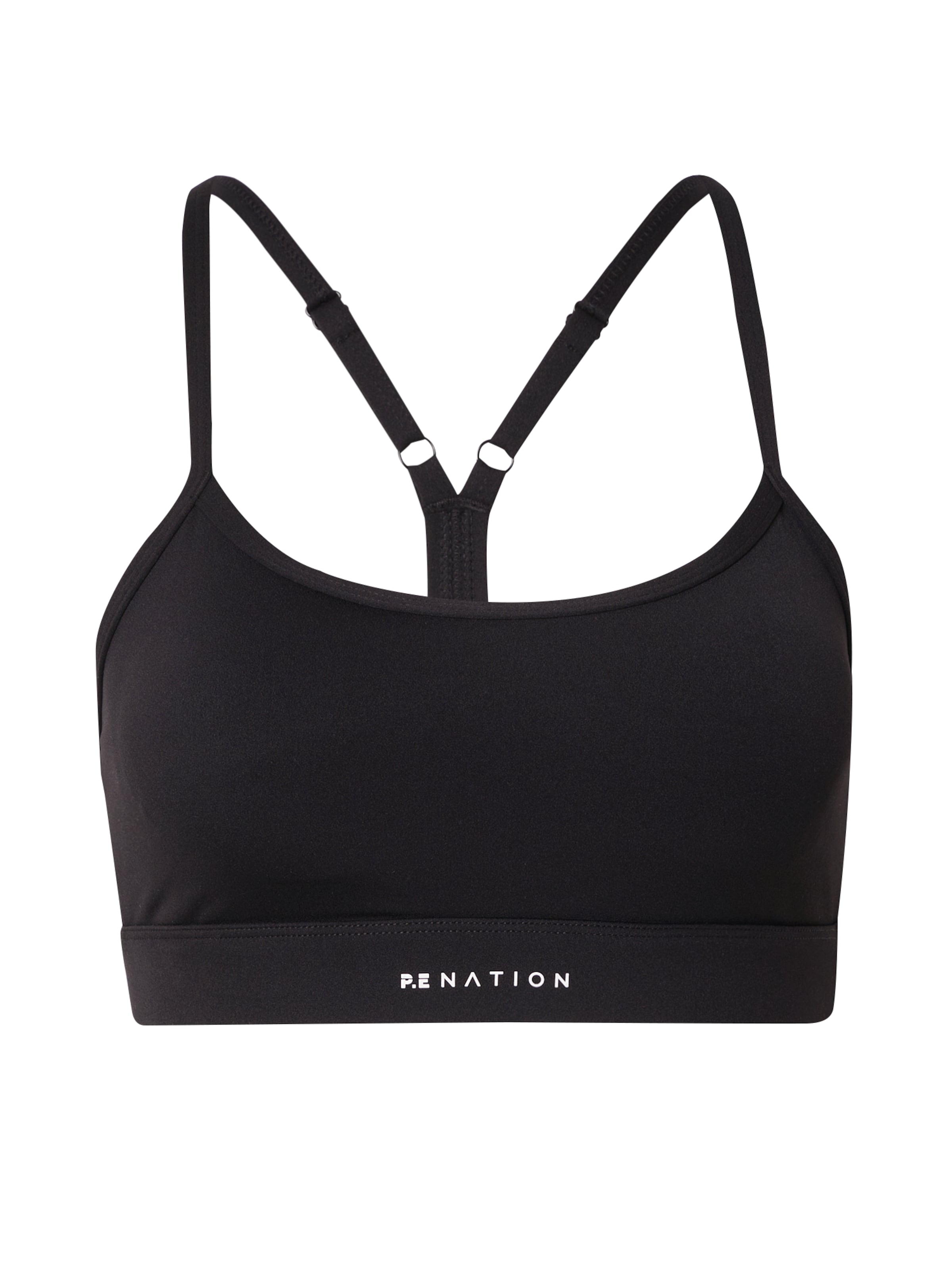 P.E Nation Bustier Sportmelltartók - fekete: elől