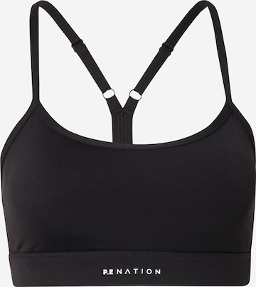Bustino Reggiseno sportivo di P.E Nation in nero: frontale
