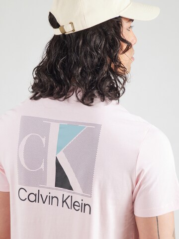 Calvin Klein Тениска в розово