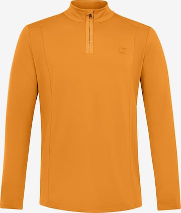 PROTEST Sportsweatshirt 'REWILL' in Geel: voorkant