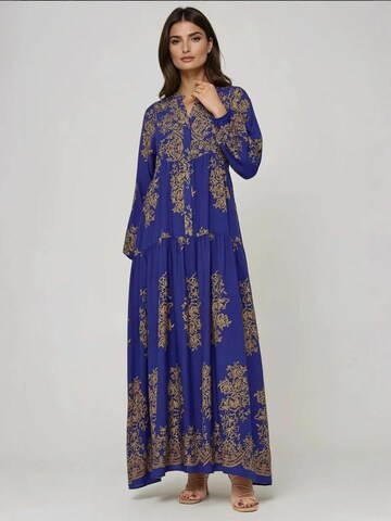 Hiccup Dress in Blue: front