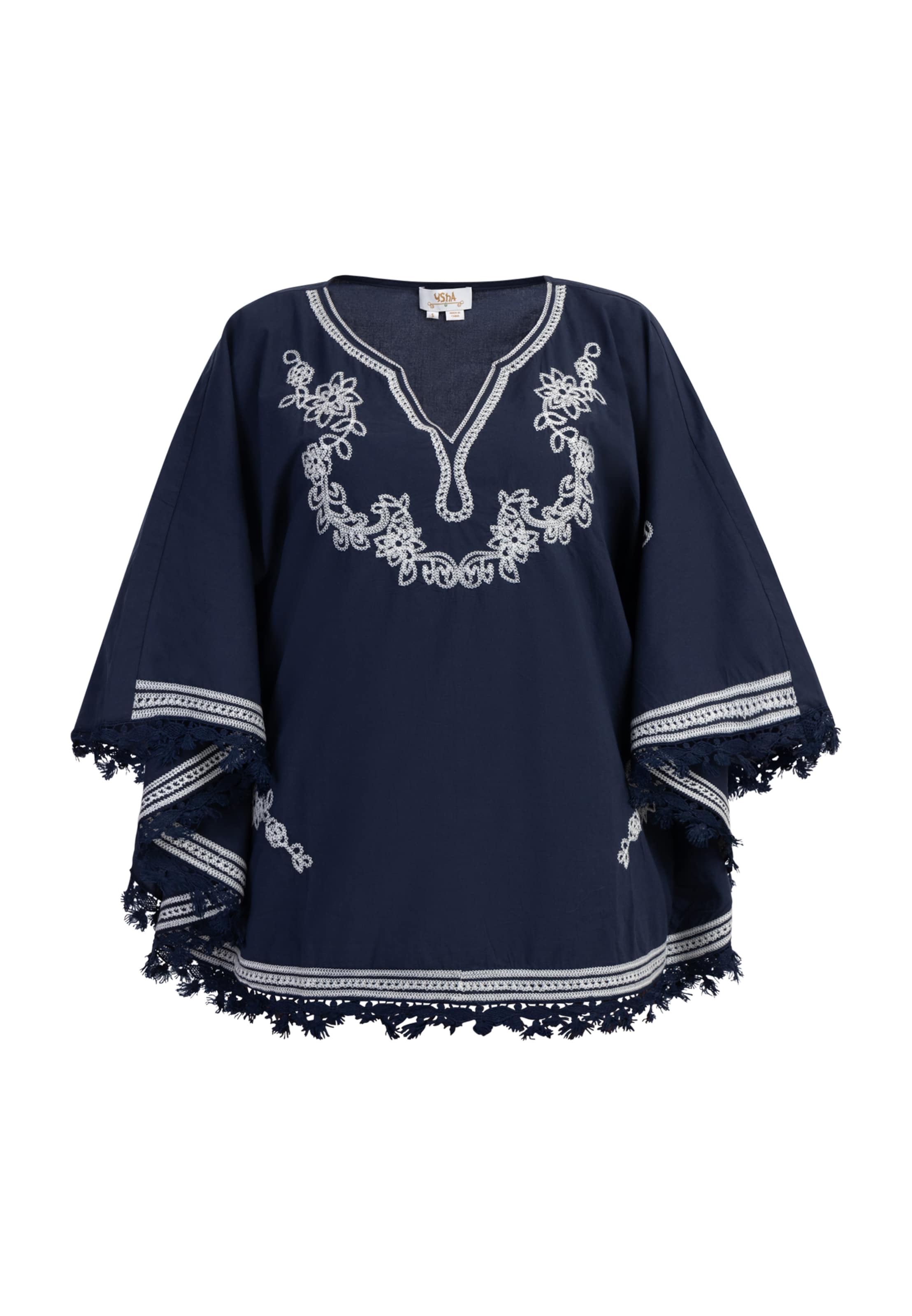 usha FESTIVAL Keps i blå: framsida