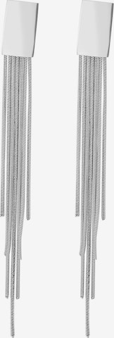 Akzent Earrings 'Lane, langlebig' in Silver: front