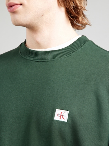 Calvin Klein Jeans Sweatshirt in Green