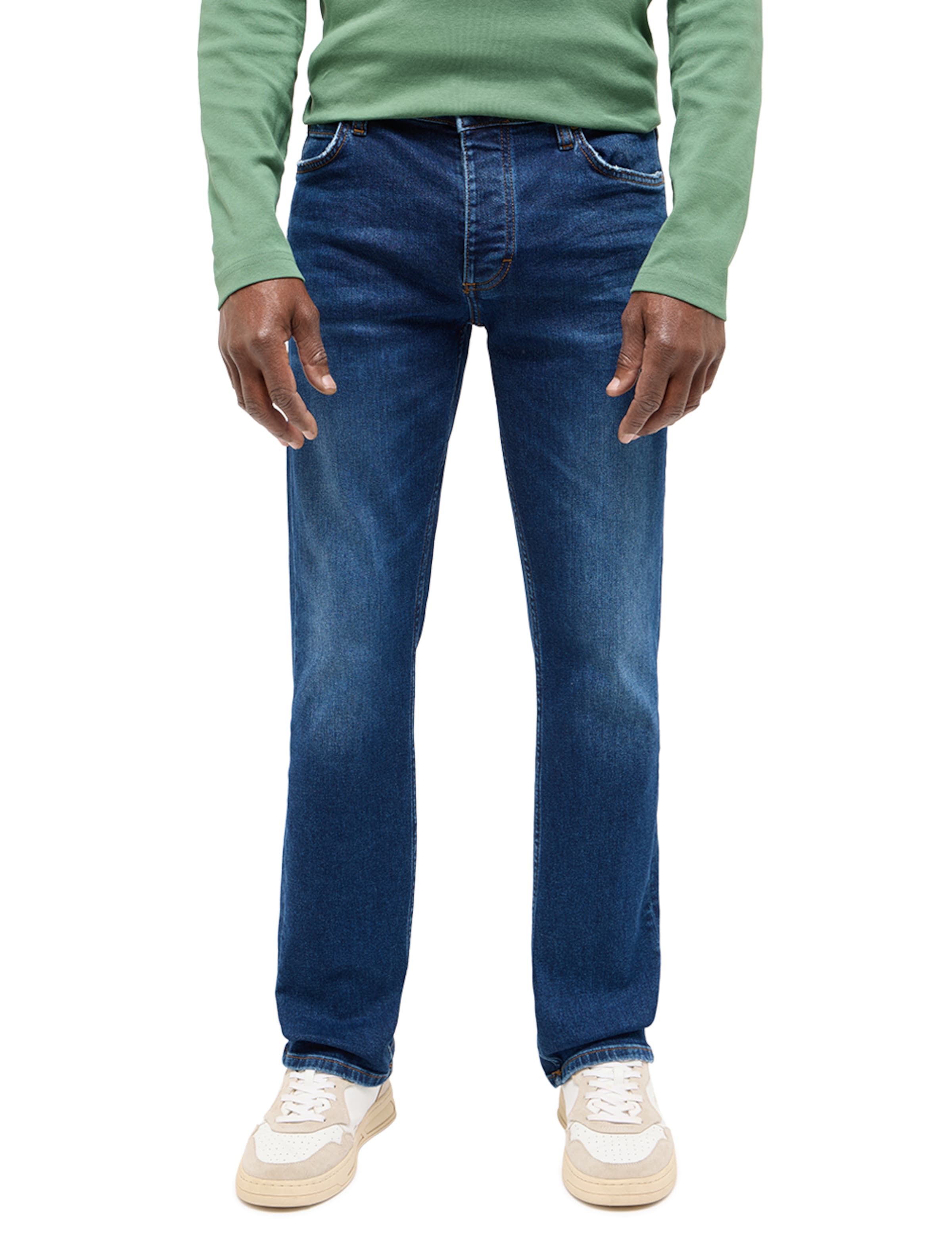 MUSTANG Regular Jeans in Blue: front