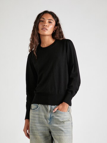 NÜMPH - Pullover 'NUEDNA' em preto: frente