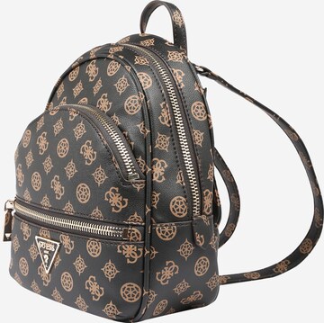 GUESS - Mochila 'MANHATTAN' em castanho