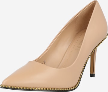 COACH - Zapatos con plataforma 'WAVERLY' en beige: frente