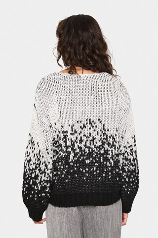 SAINT TROPEZ Pullover 'Garance' in Grau