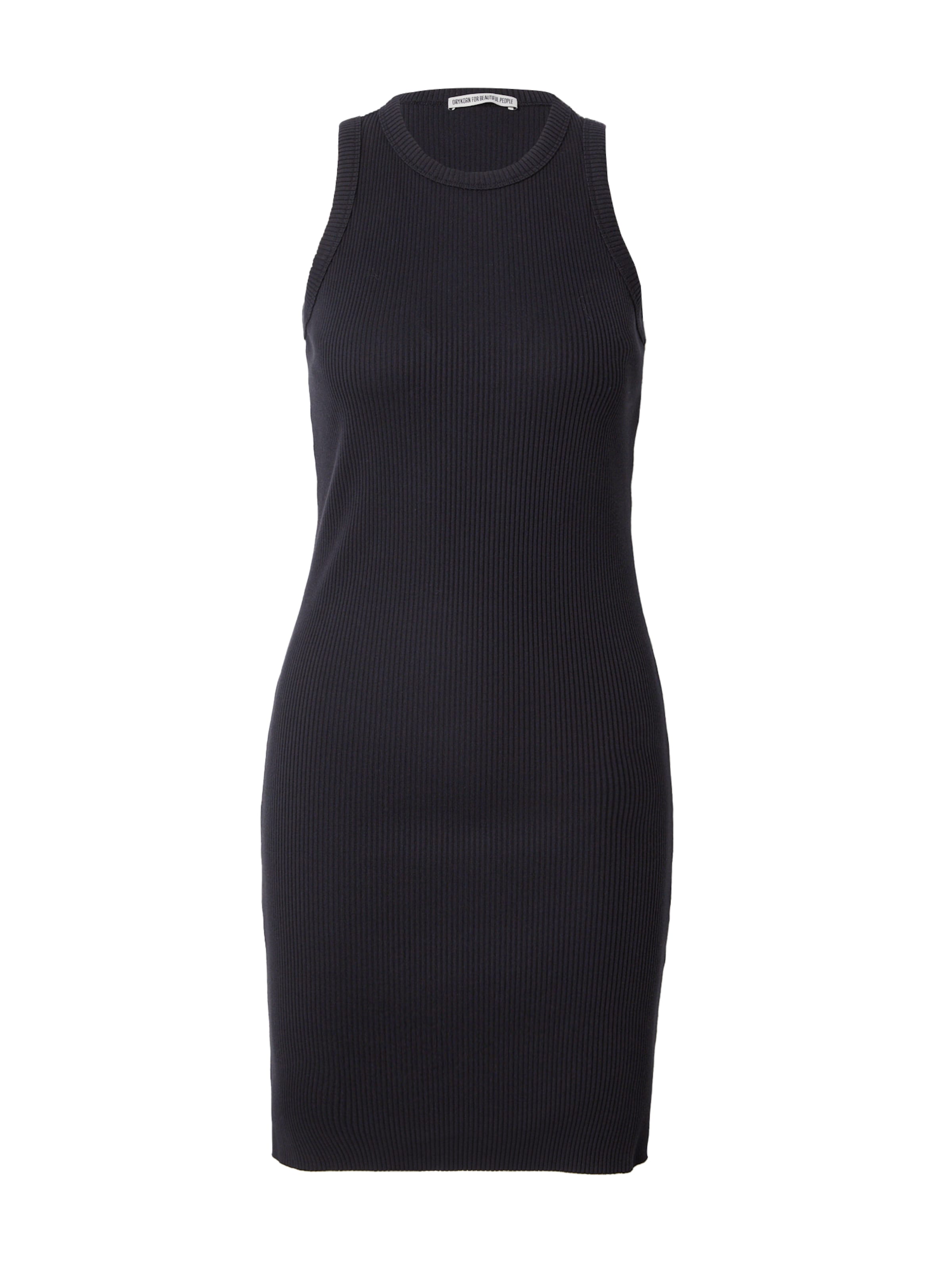 Robes en maille 'MAZKY' DRYKORN en noir : devant