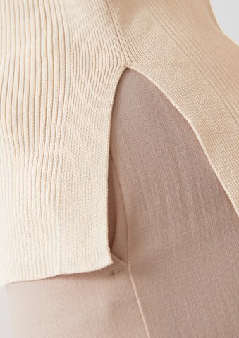 COMMA Gebreide top in Beige