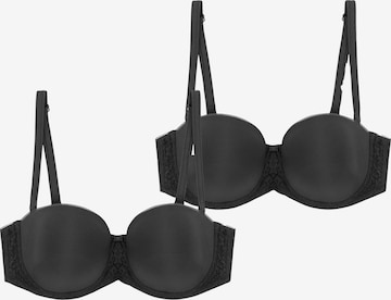 TRIUMPH T-shirt BH ' Beauty-Full Essential ' in Zwart: voorkant