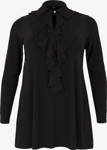 Yoek Tunic in Black: front