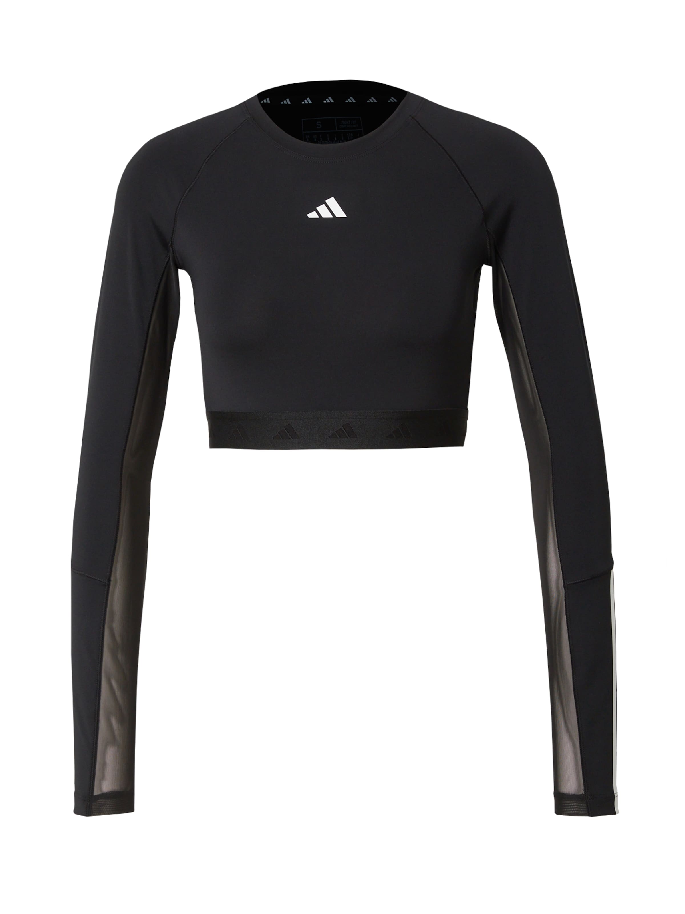 T-shirt fonctionnel 'Hyperglam' ADIDAS PERFORMANCE en noir : devant