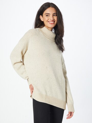 Pull-over 'Crawley' Soft Rebels en beige : devant