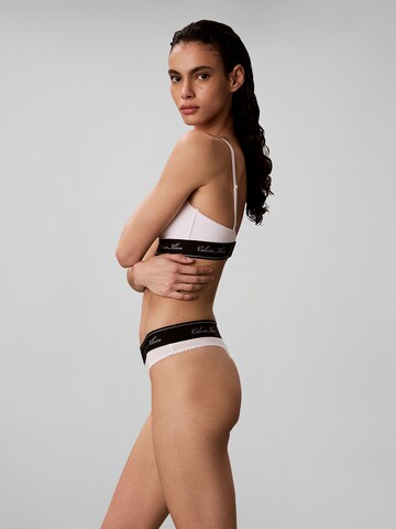 Calvin Klein String in Wit