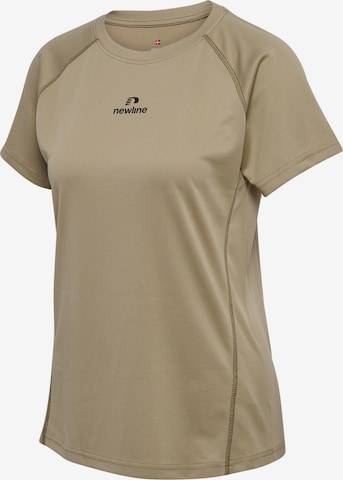 T-shirt fonctionnel 'Speed' Newline en marron