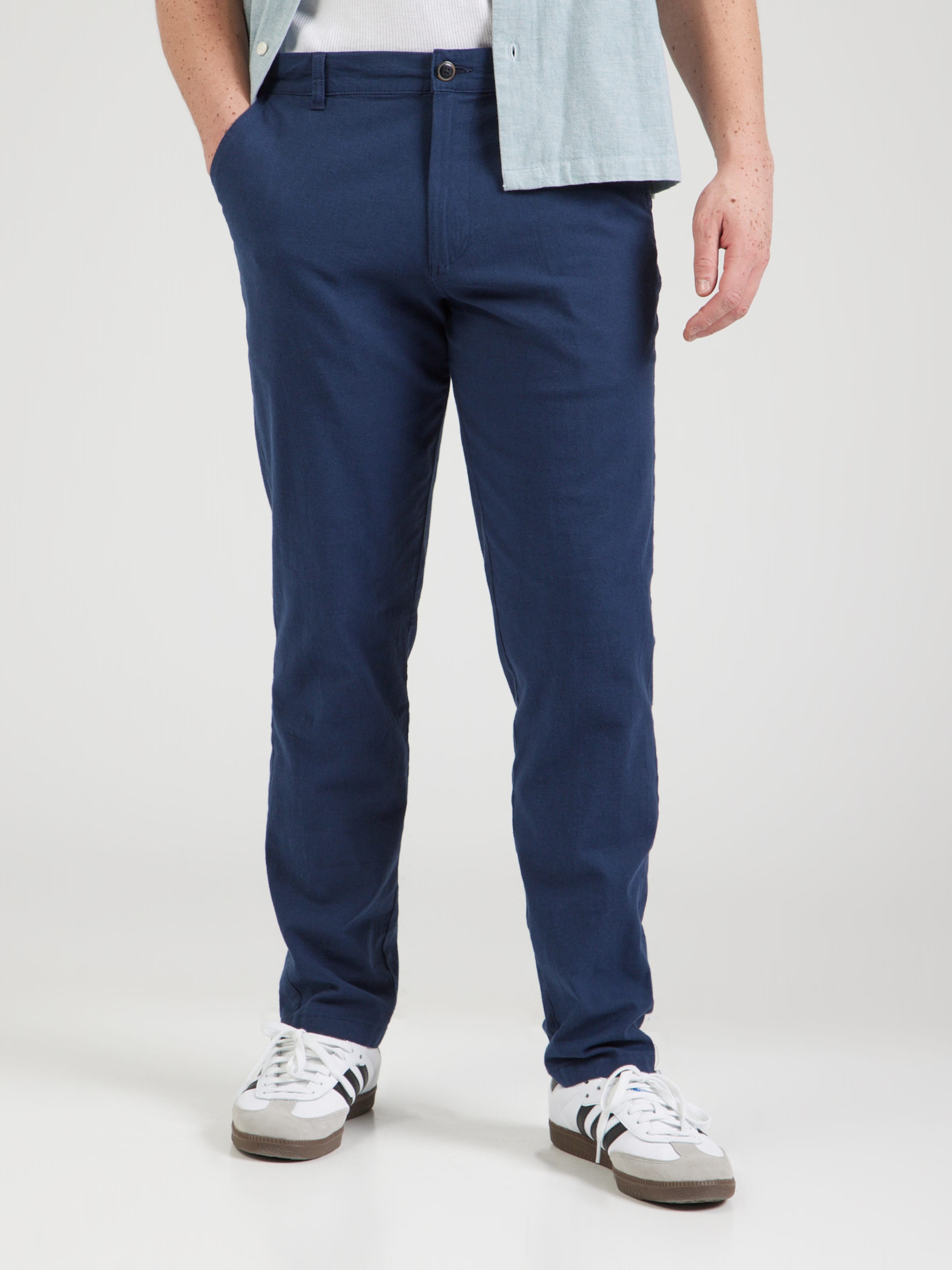 JACK & JONES Regular Chino Pants in Marine Blue | ABOUT YOU