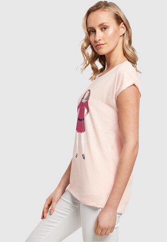 ABSOLUTE CULT T-Shirt 'Willy Wonka - Veruca Salt Spoiled Brat' in Pink