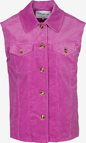 FRNCH PARIS Vest 'Luciole' i lilla: forside