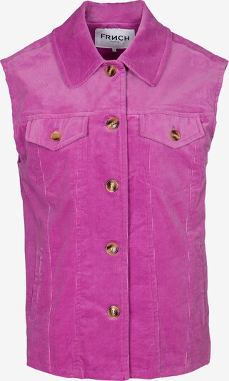 FRNCH PARIS Gilet 'Luciole' en violet, Vue avec produit