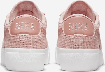 Baskets basses 'Blazer' Nike Sportswear en rose