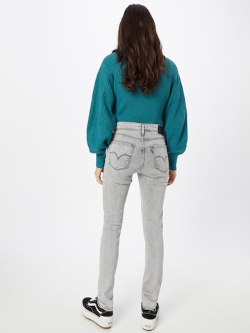 Skinny Jeans '721™ High Rise Skinny' di LEVI'S ® in grigio