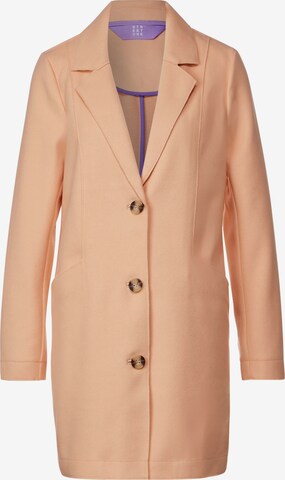 STREET ONE Between-Seasons Coat in Orange: front